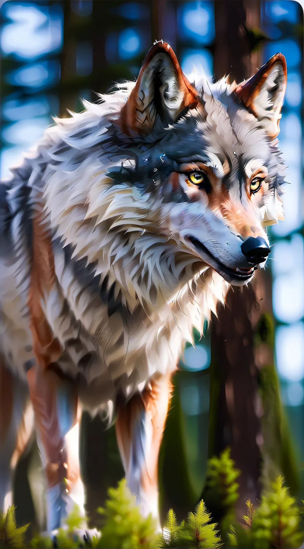 ai character: DW moon inf rec!!  background