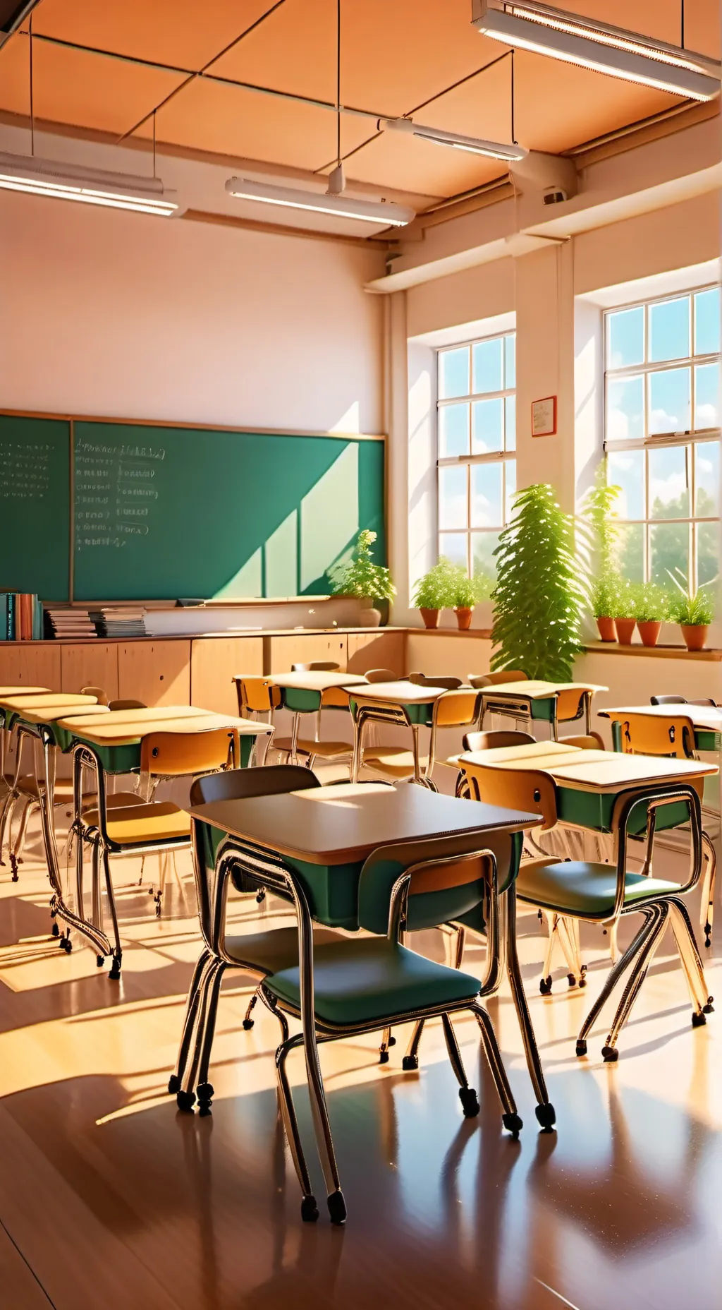 ai character: classe 1g background