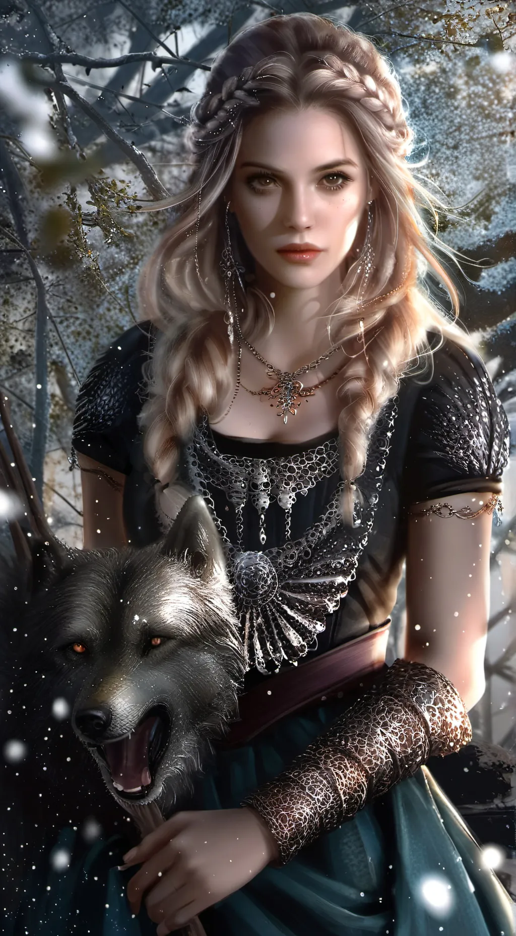 ai character: Rosalie Hale  background