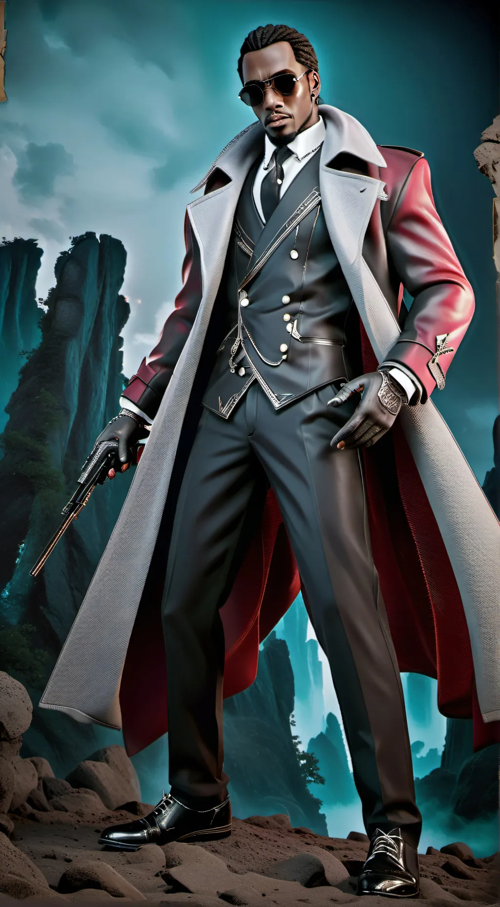 ai character: Diddy the clapper background