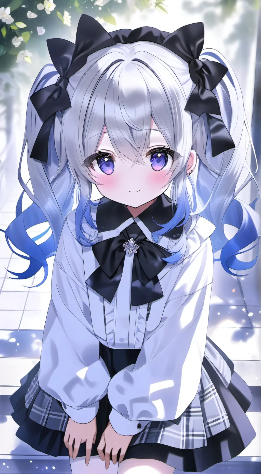 ai character: monly background