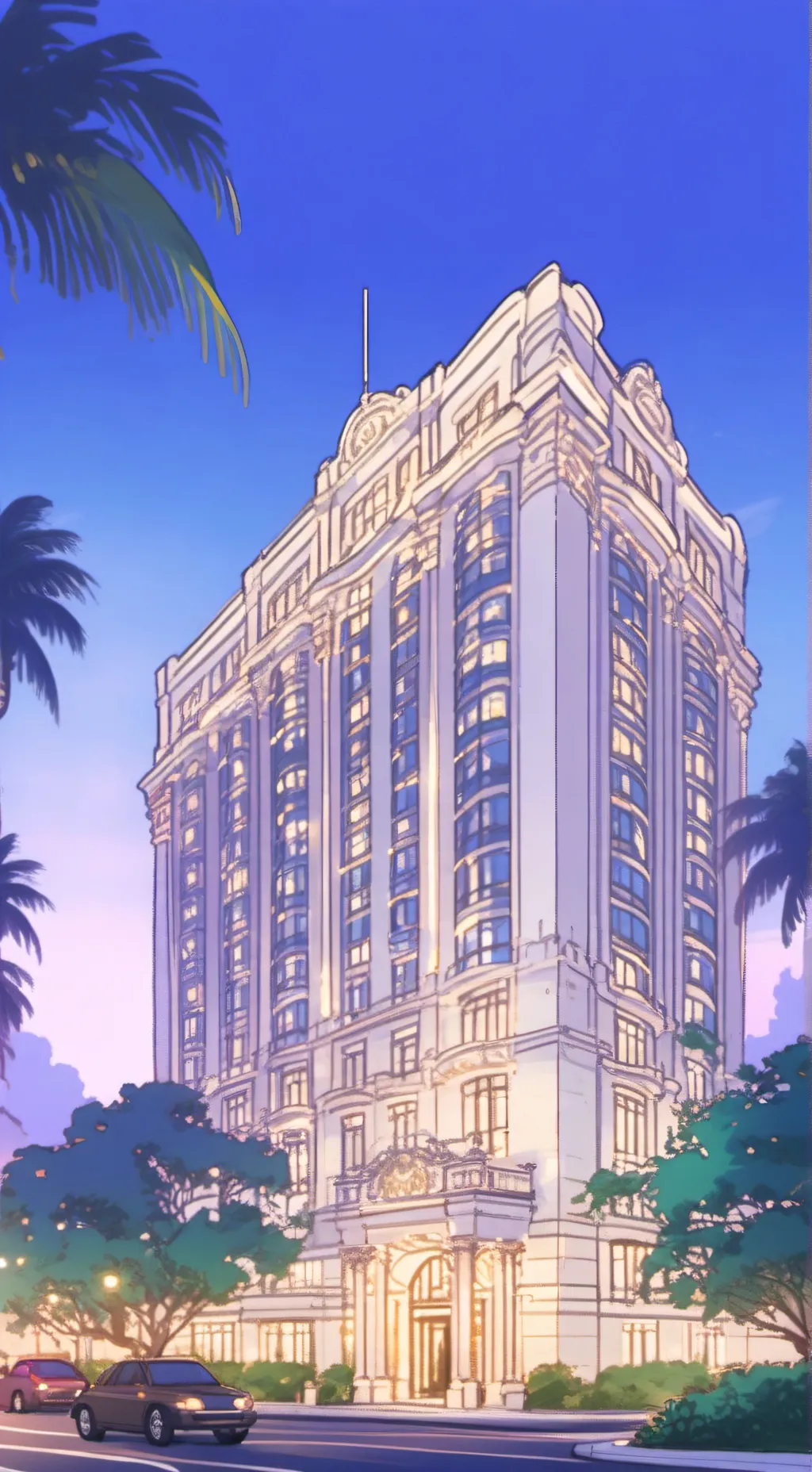 ai character: hsbiz hotel esp background