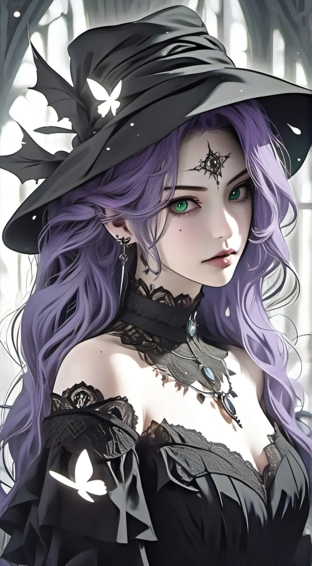 ai character: Doll maker BNHA background