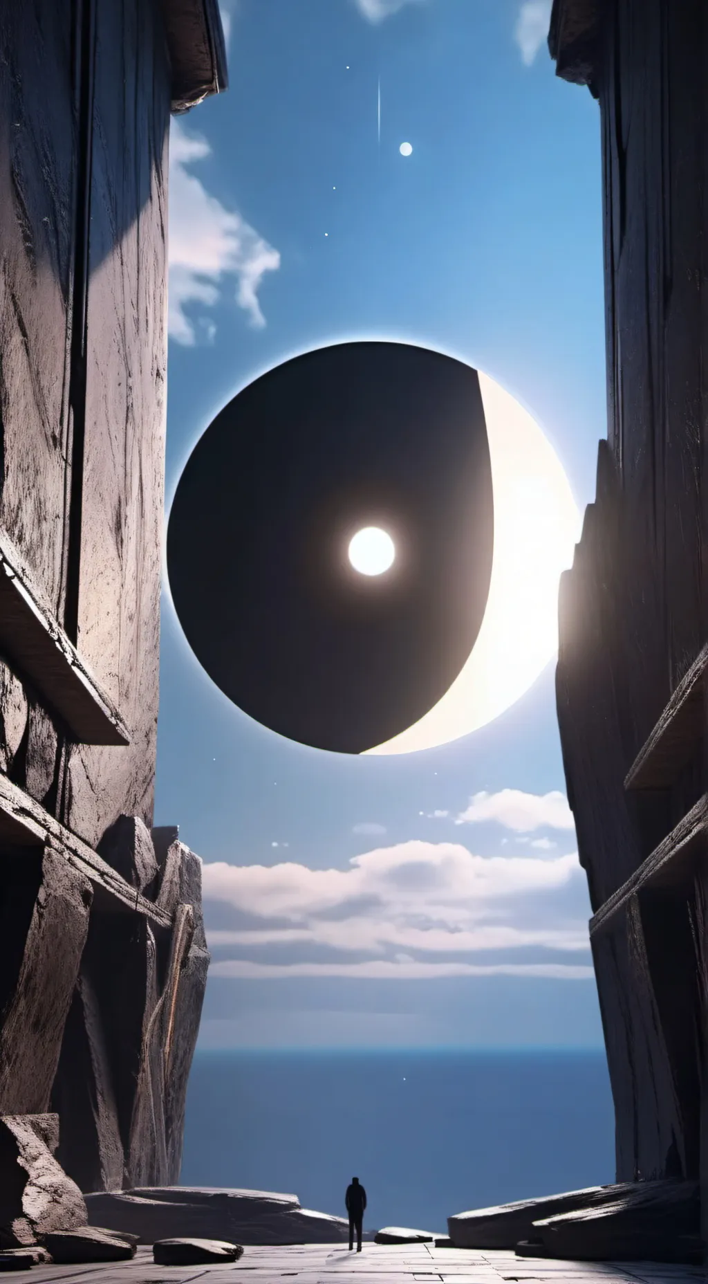 ai character: skybox escape background