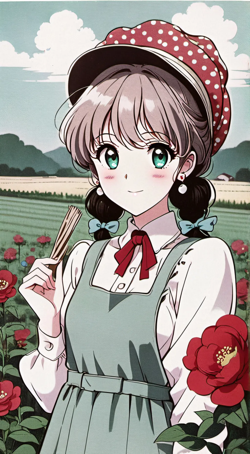 ai character: Amelié background