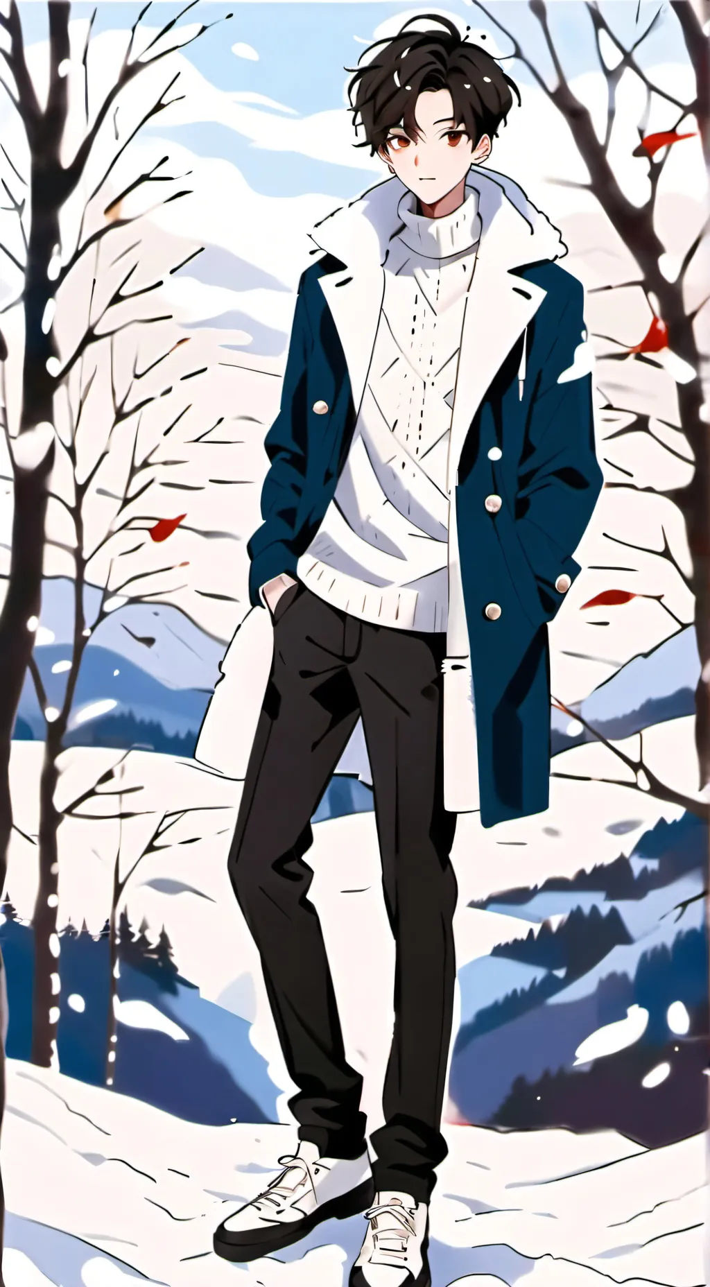 ai character: Evan background