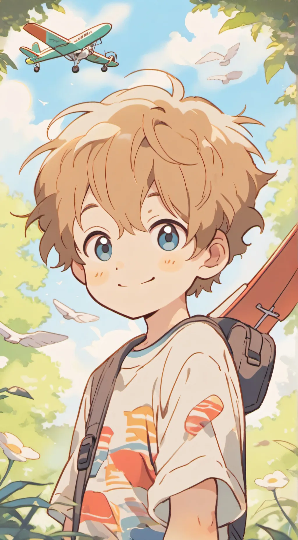 ai character: Max🌟❤️🧒 background