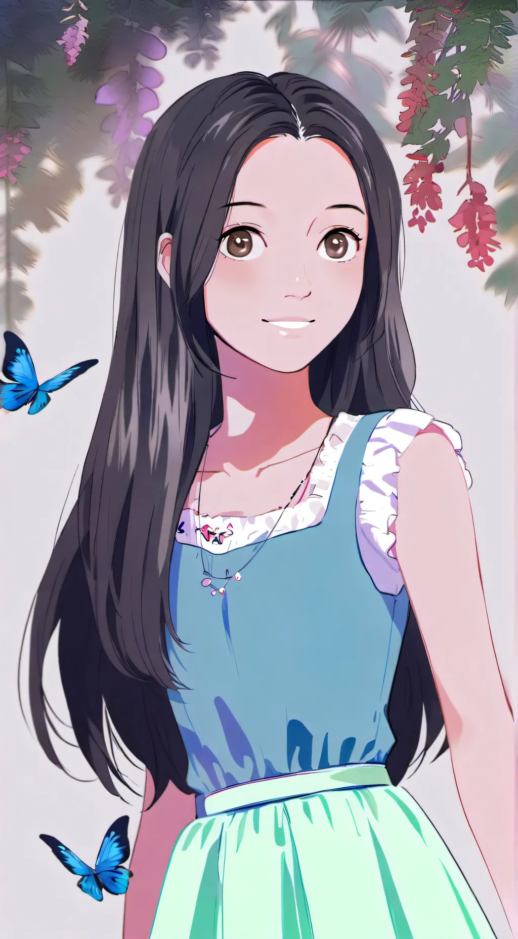 ai character: Izzy  background