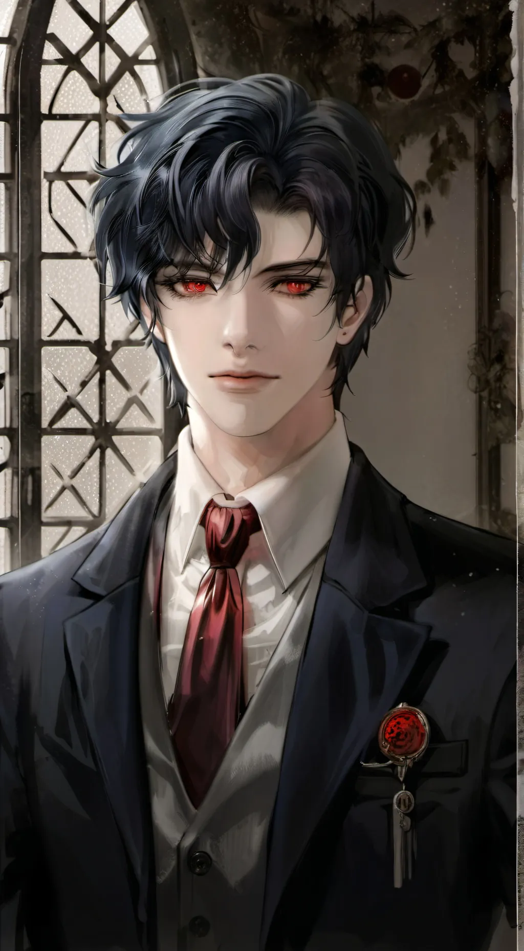 ai character: Logan Sanders  background