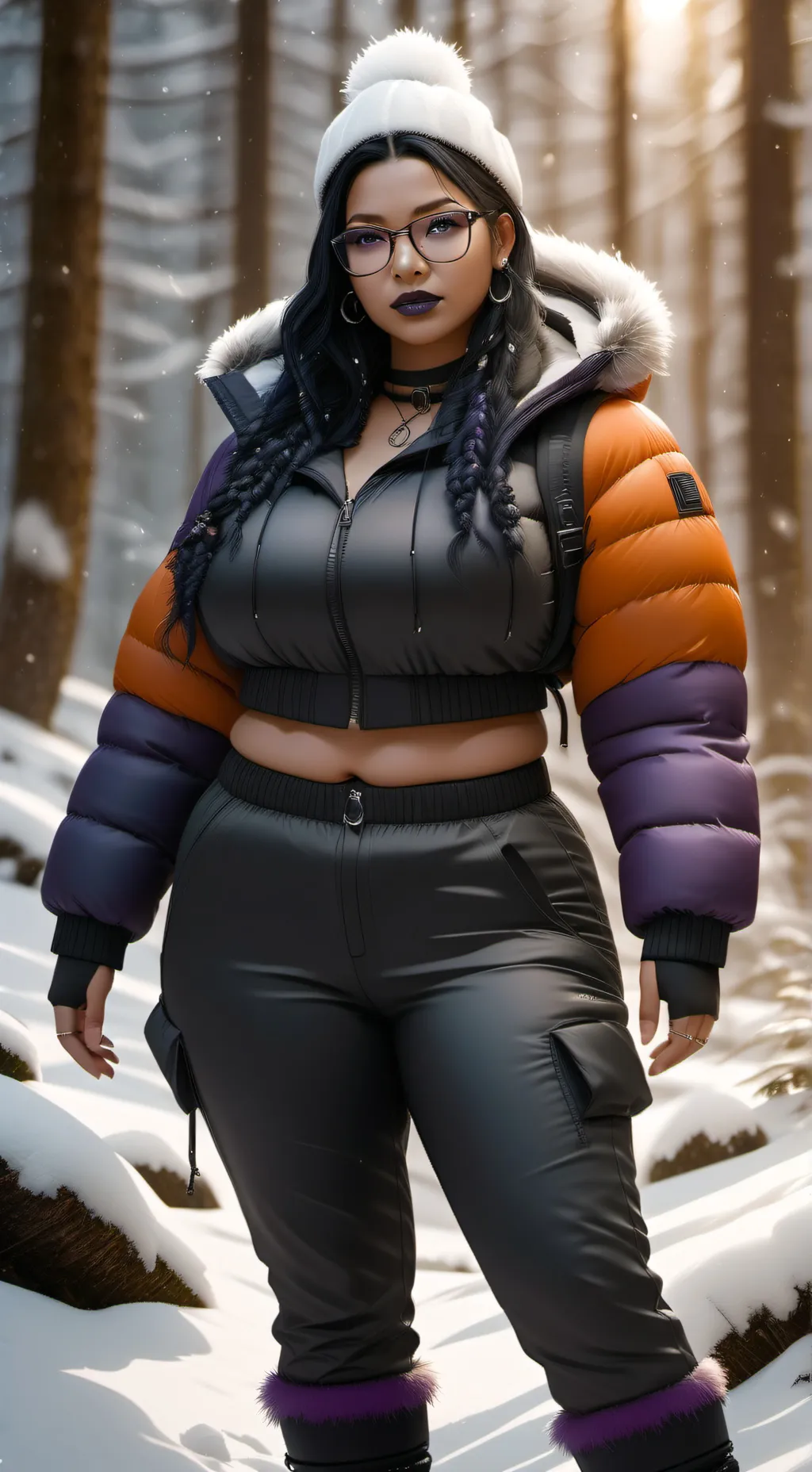 ai character: Emily Ortiz  background