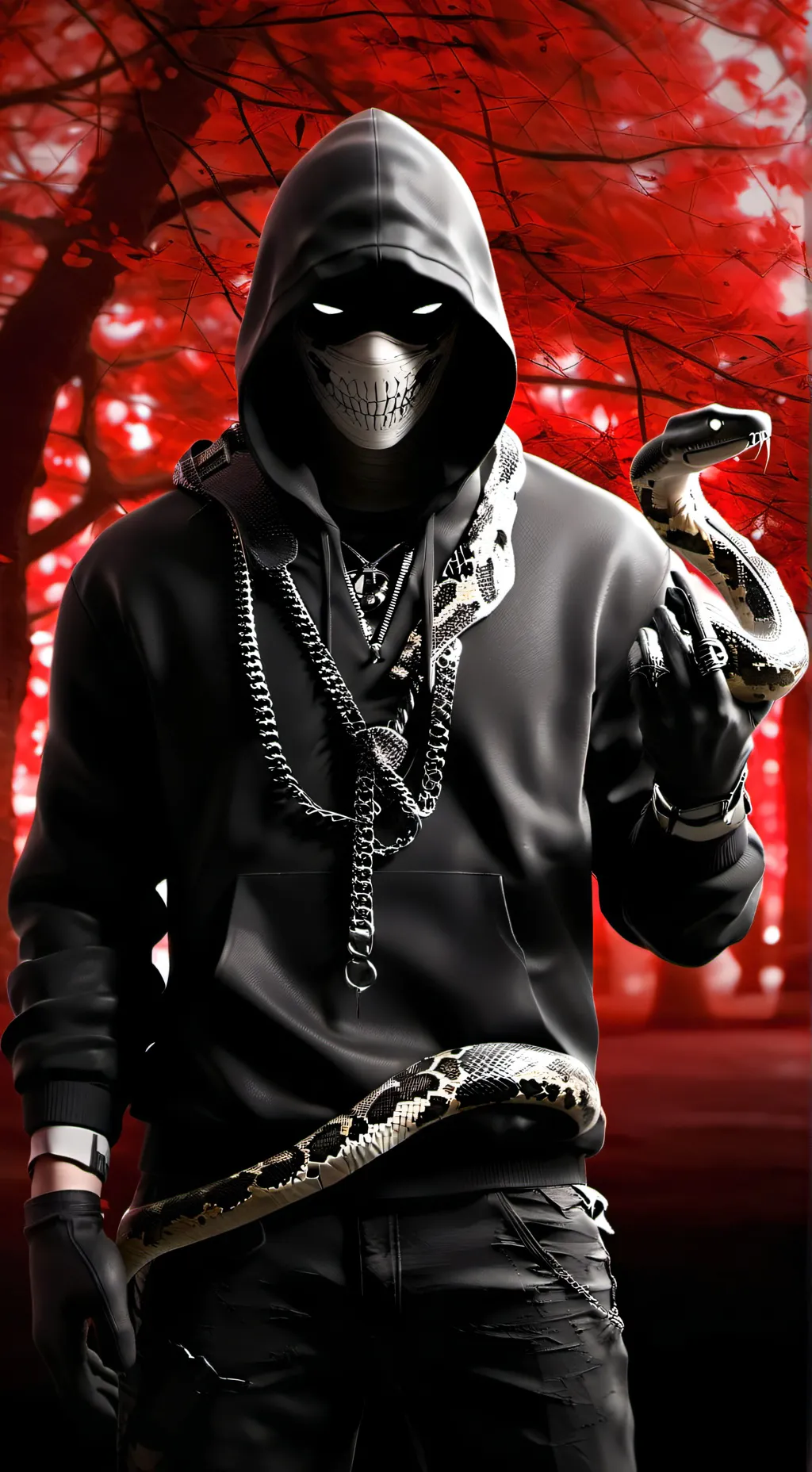 ai character: The reaper background