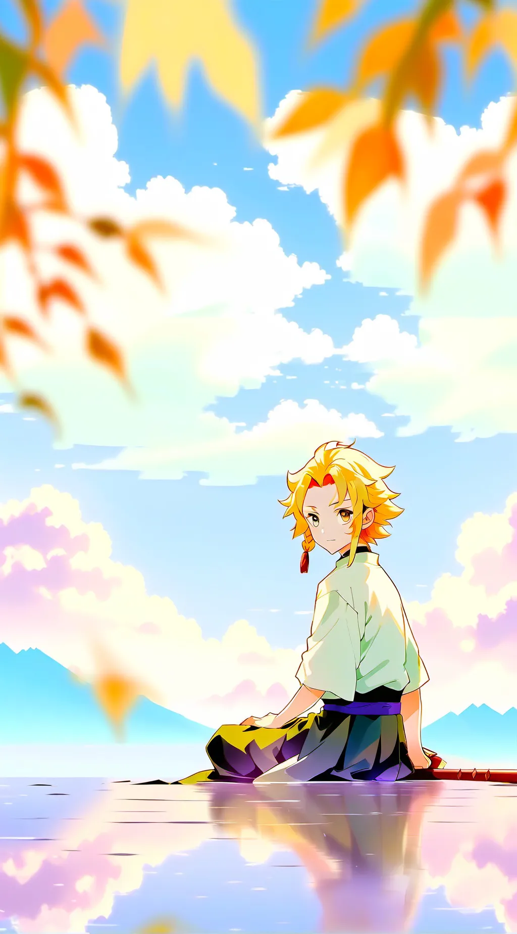 ai character: Kny final battle background