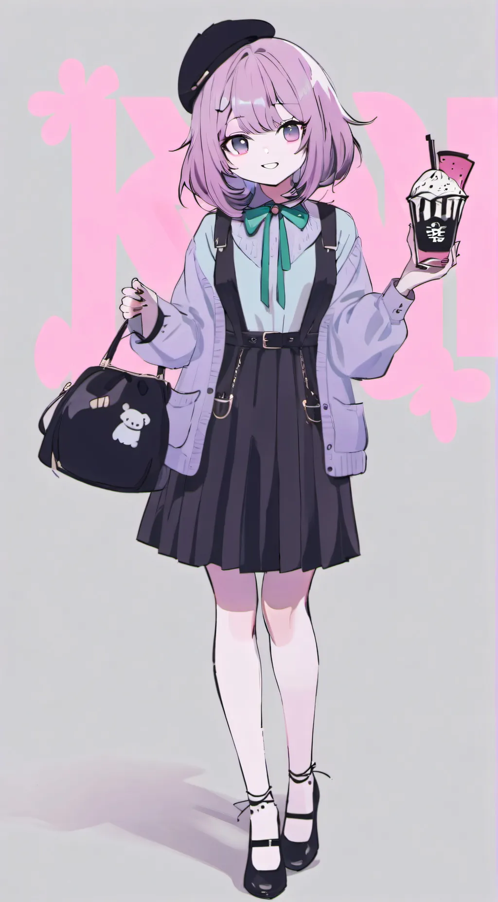 ai character: Даша background