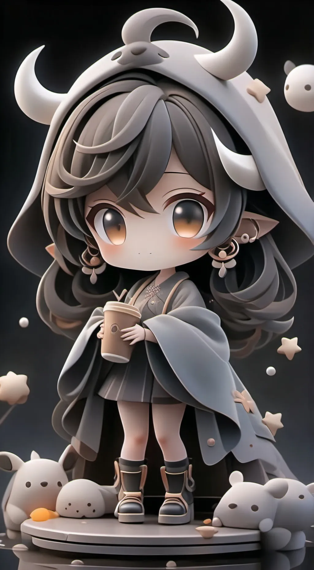 ai character: Sp + gumball background