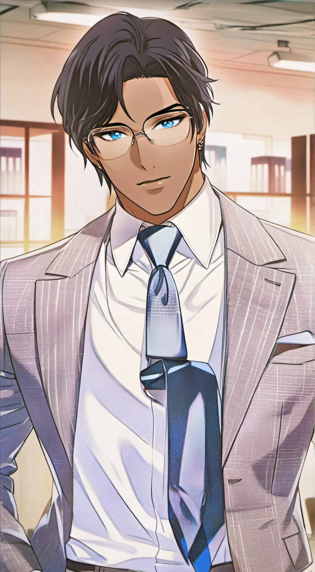 ai character: Michael  background