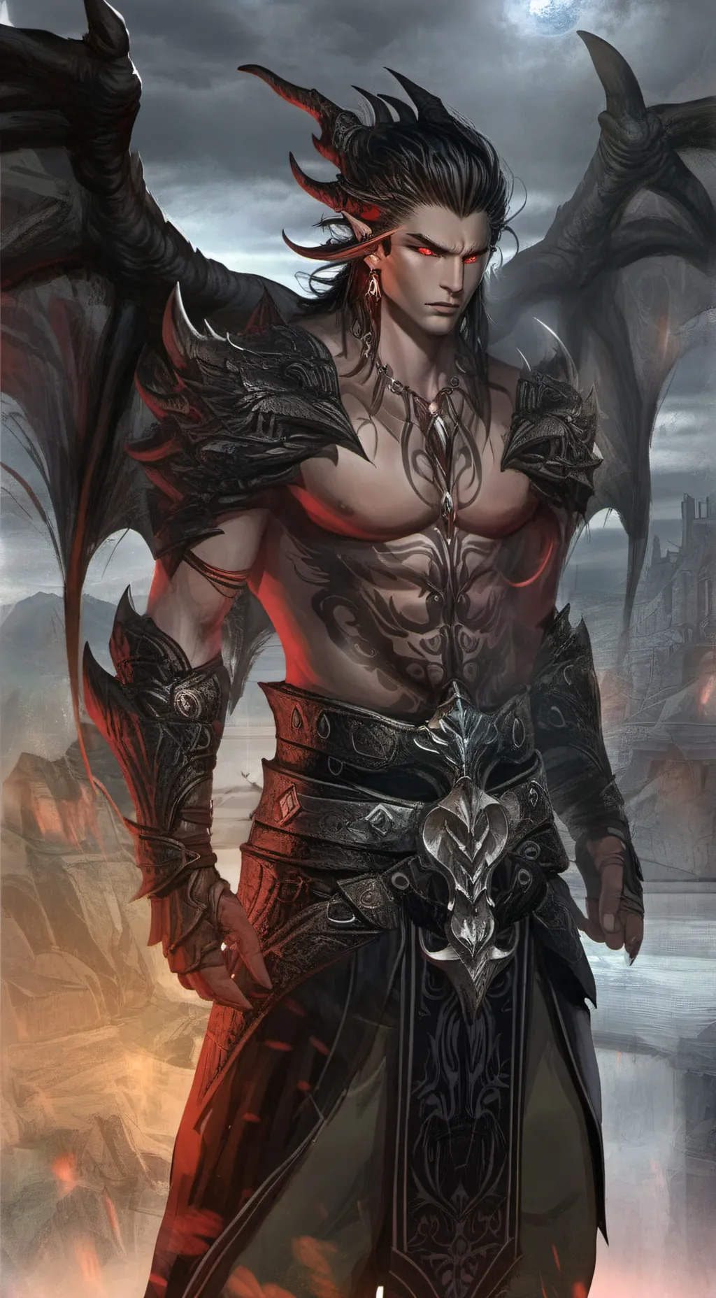 ai character: Drake background