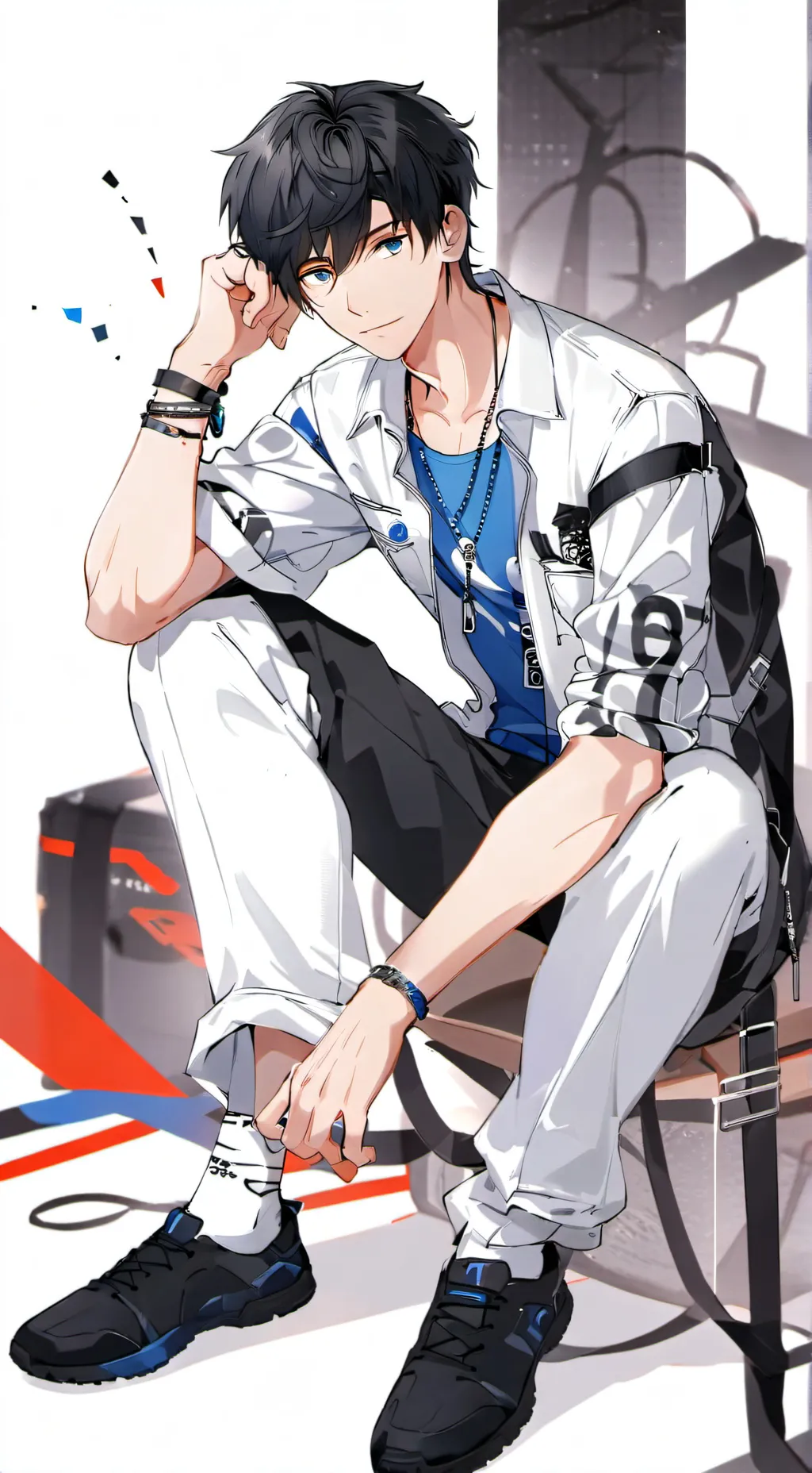 ai character: Manuel background