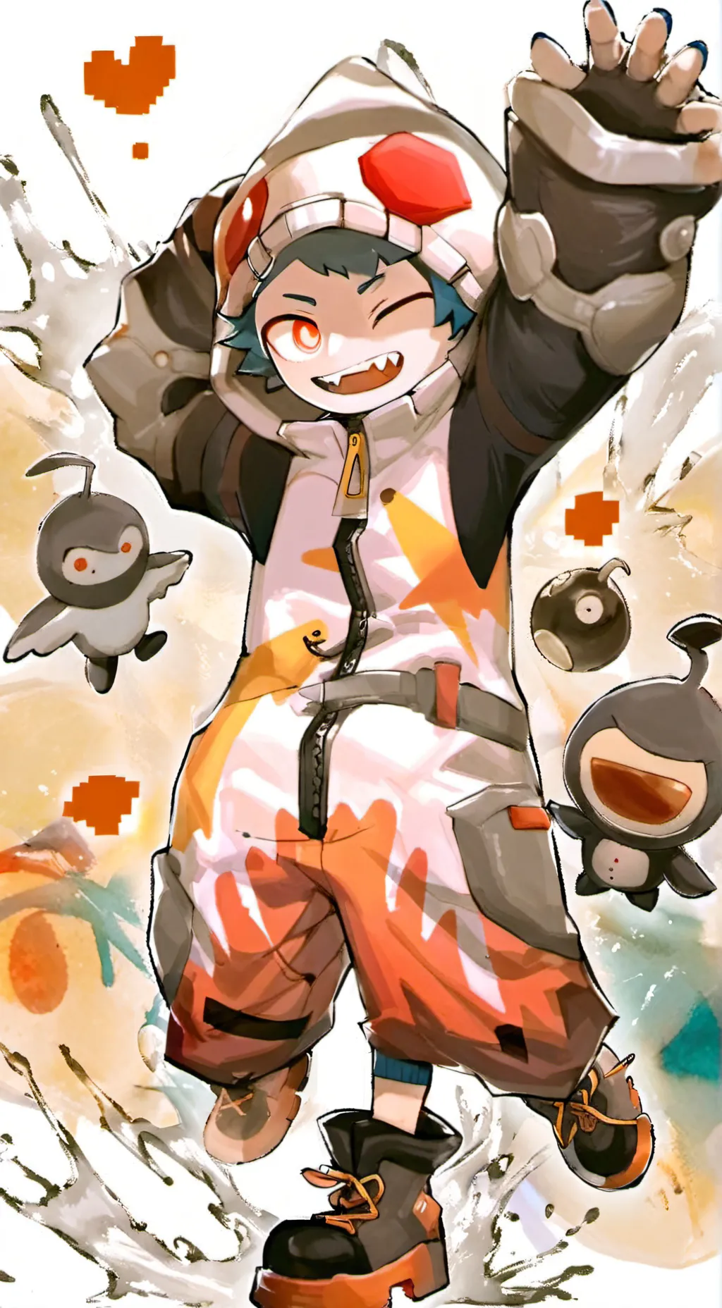 ai character: Dw Yandere inf background