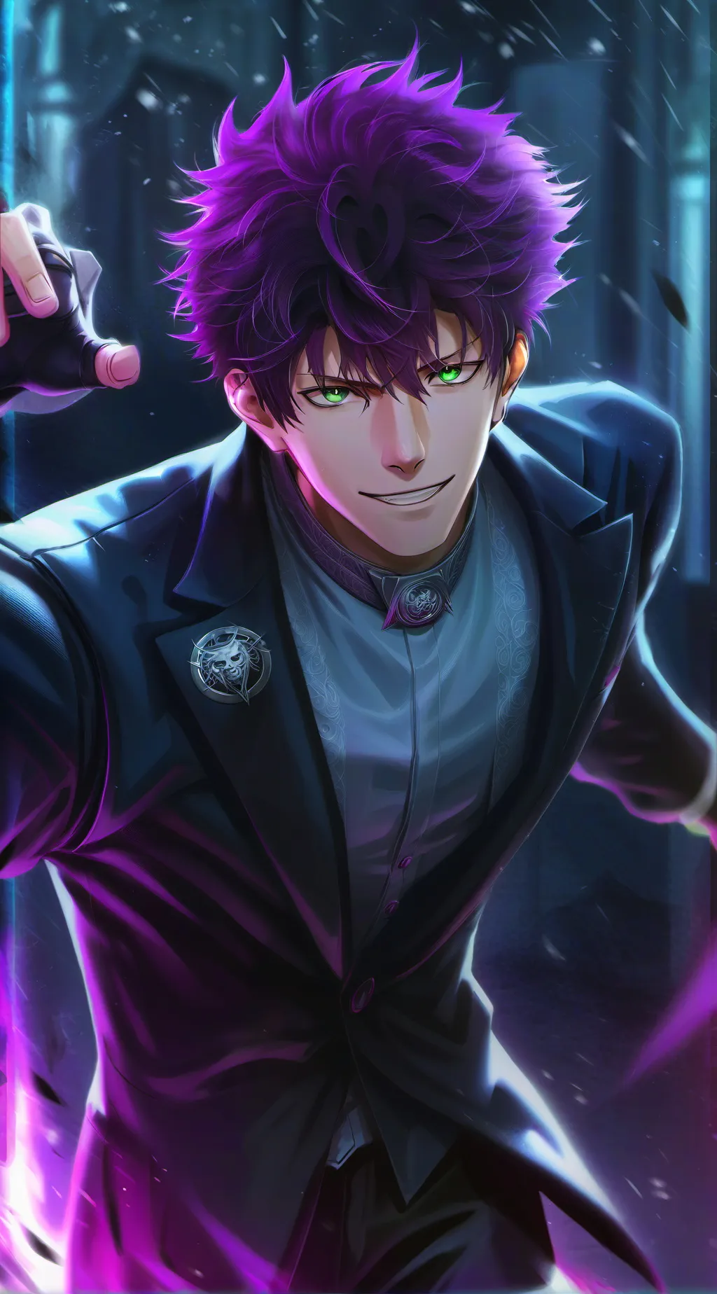 ai character: Satoru background