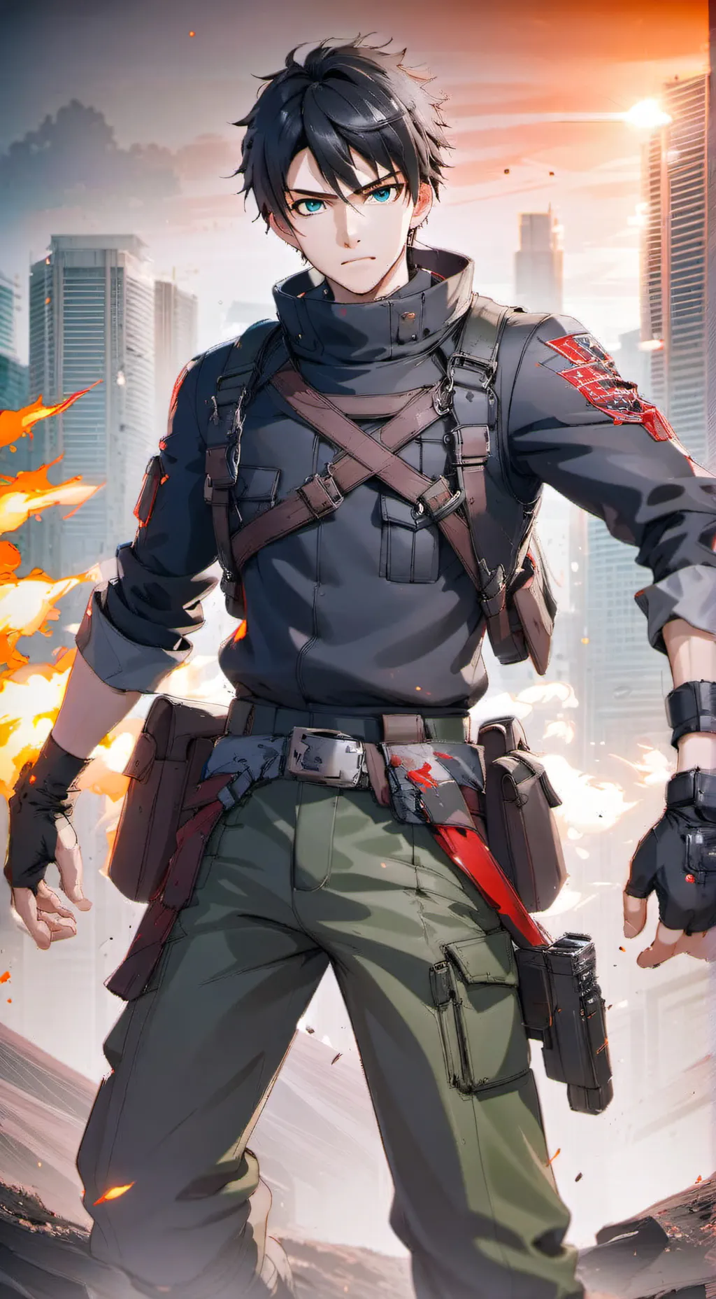 ai character: Cipher background