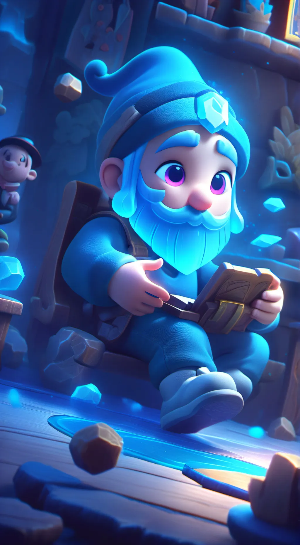 ai character: Dw curse background