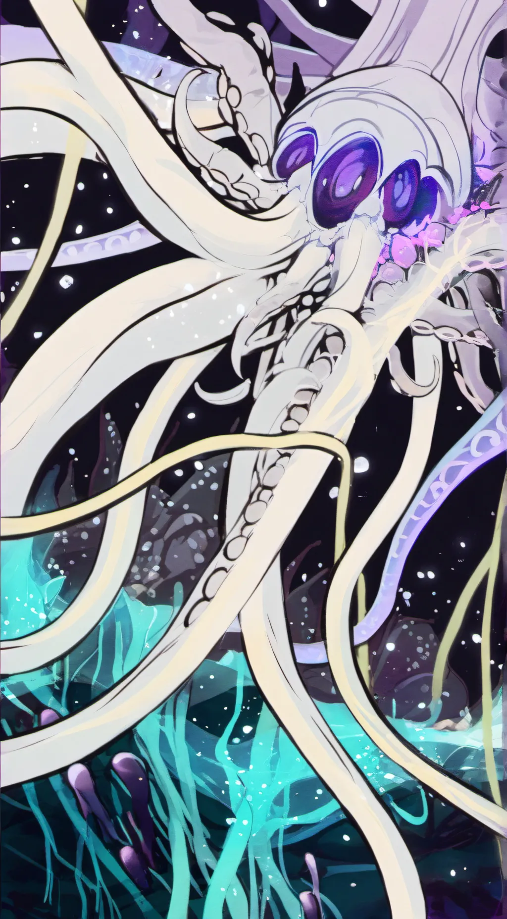 ai character: tent background