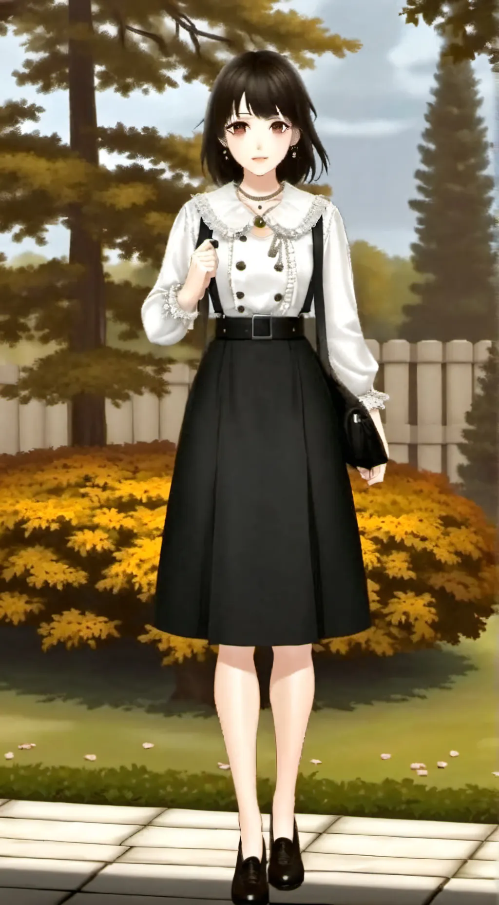 ai character: La chica enamorada background