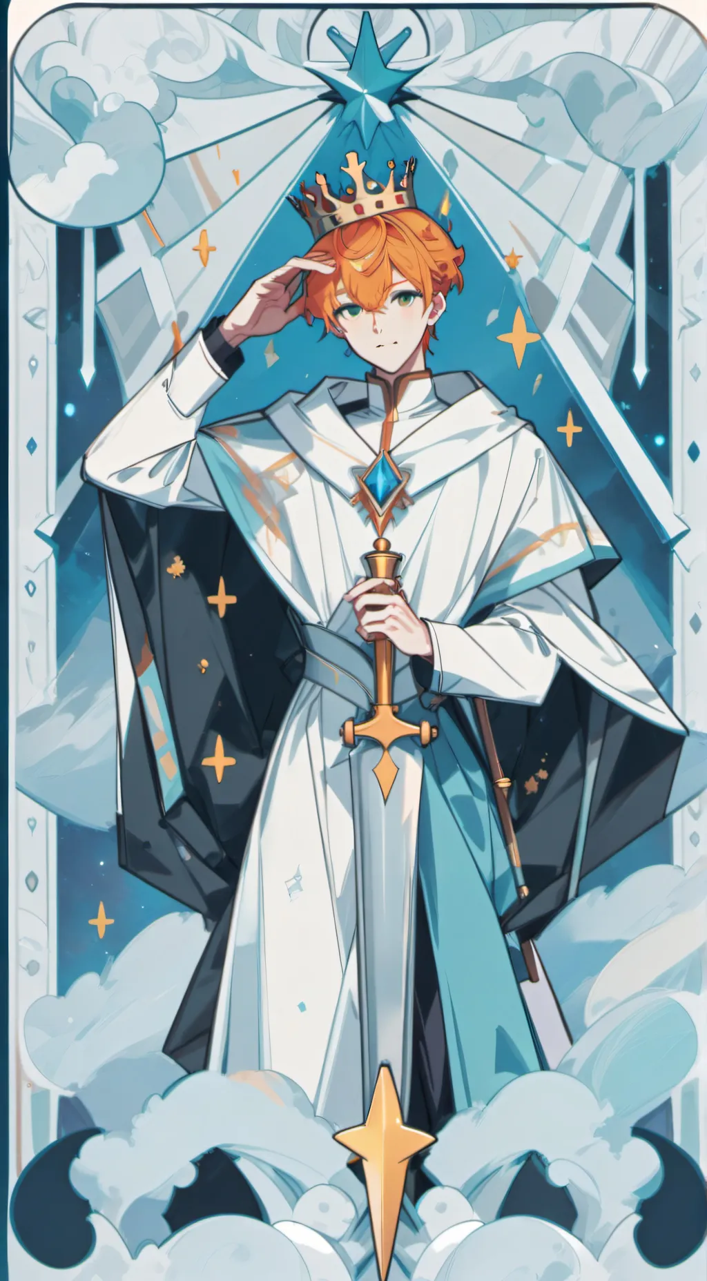 ai character: SC Royalty background