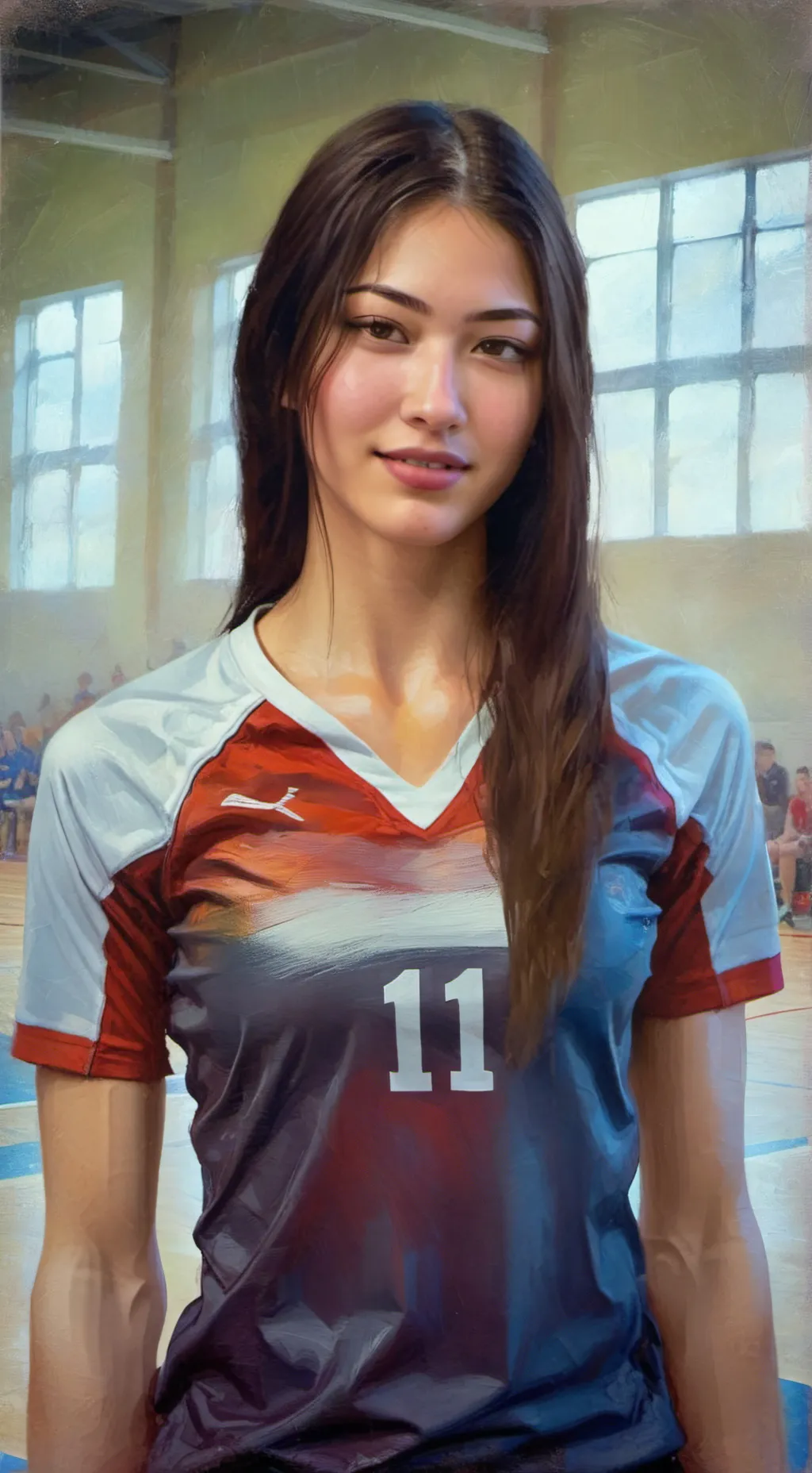 ai character: Ruby background