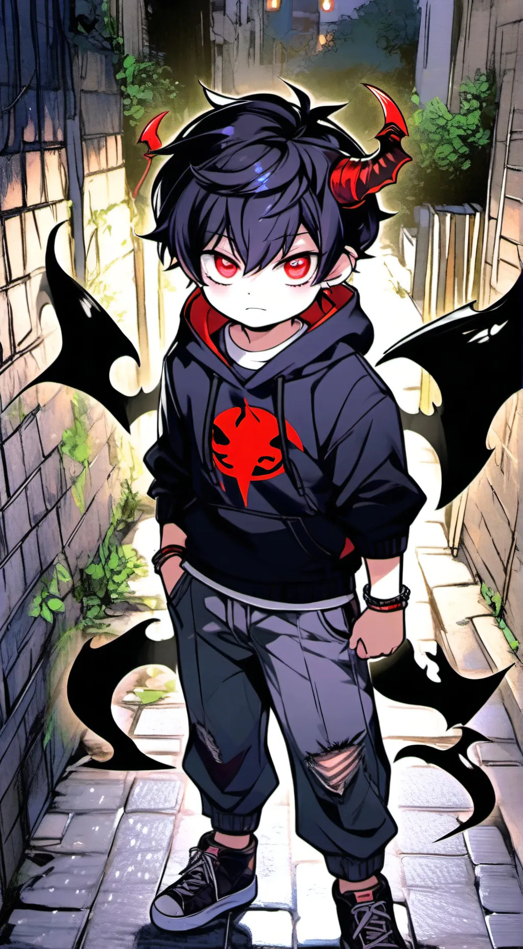 ai character: Michael the one background