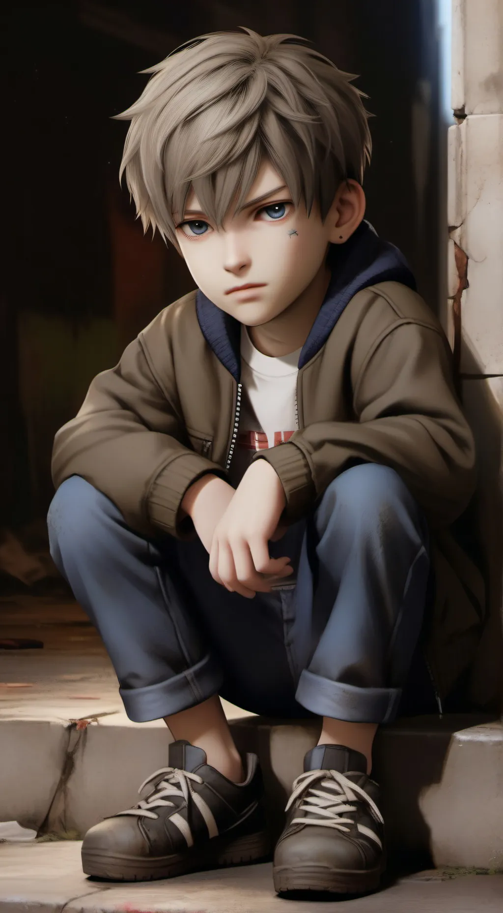 ai character: ..... background