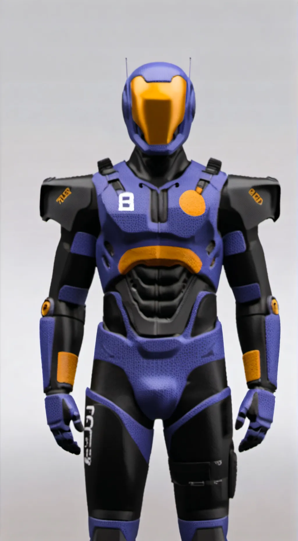 ai character: You but A robot background