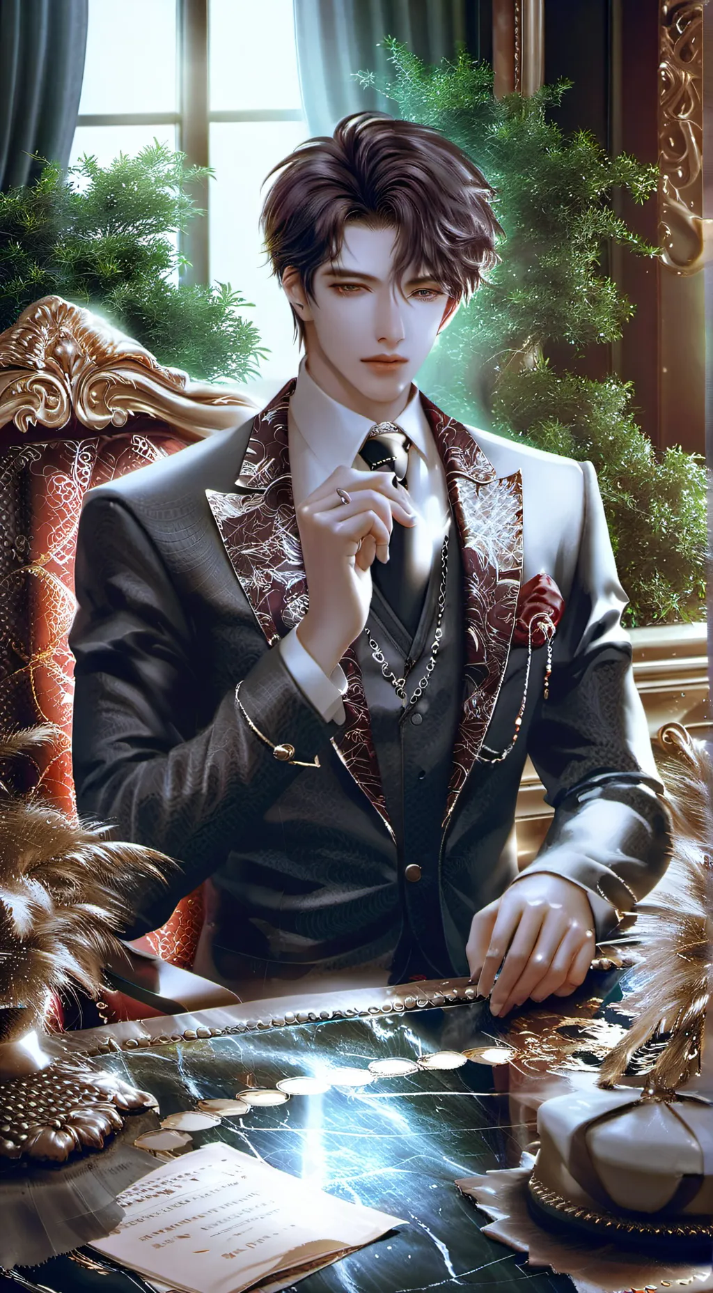 ai character: Alistair Vance background