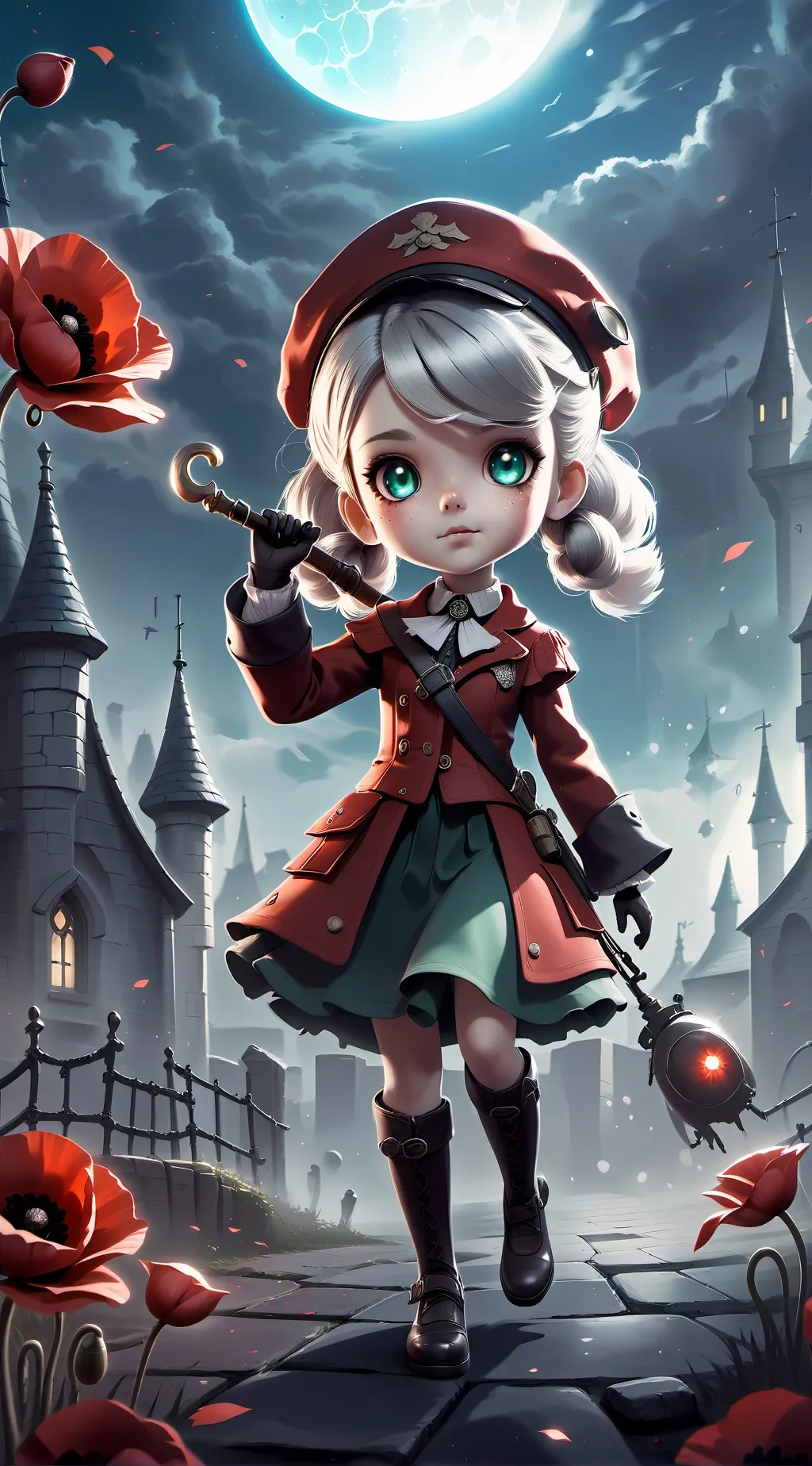 ai character: Experiment player background