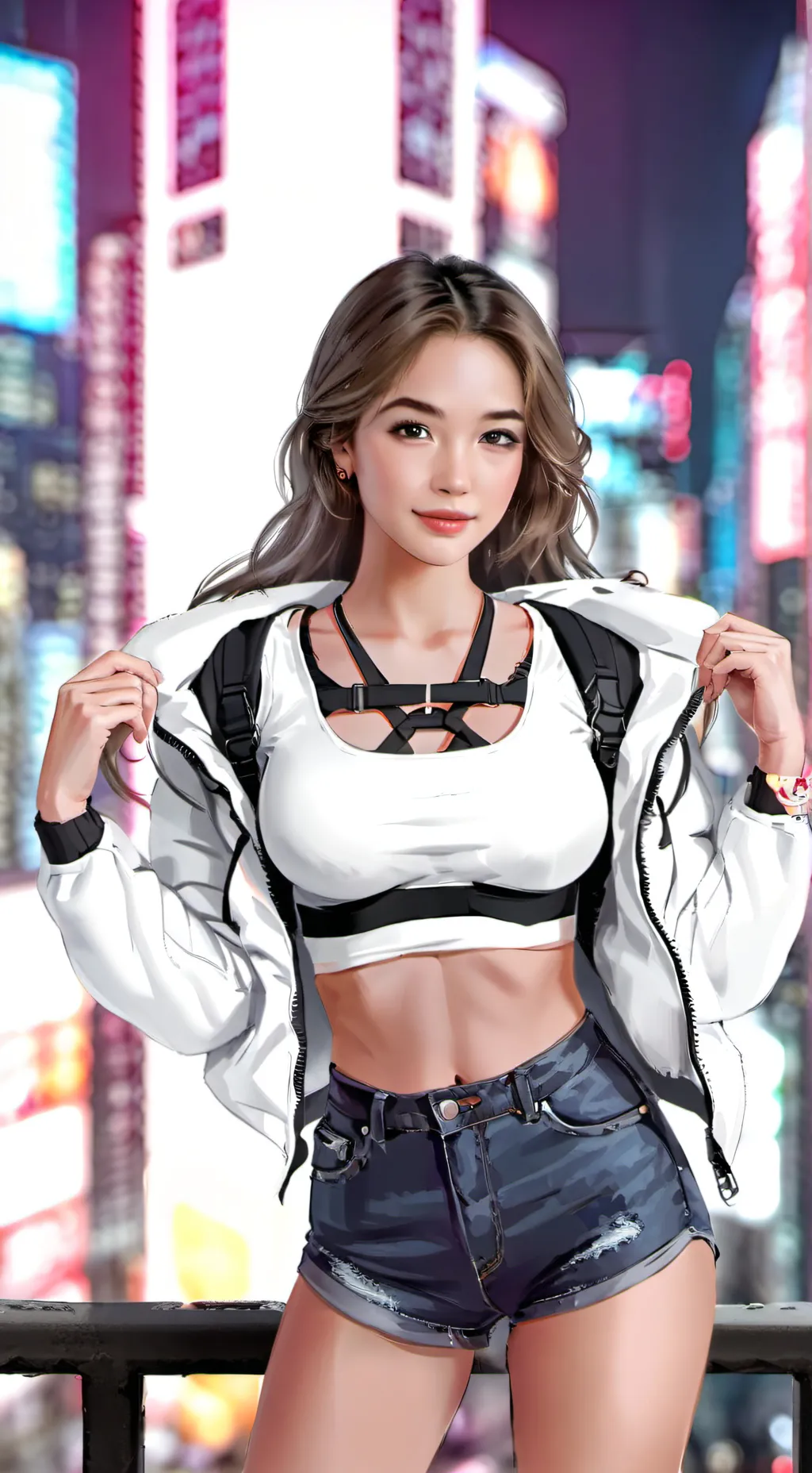 ai character: April background