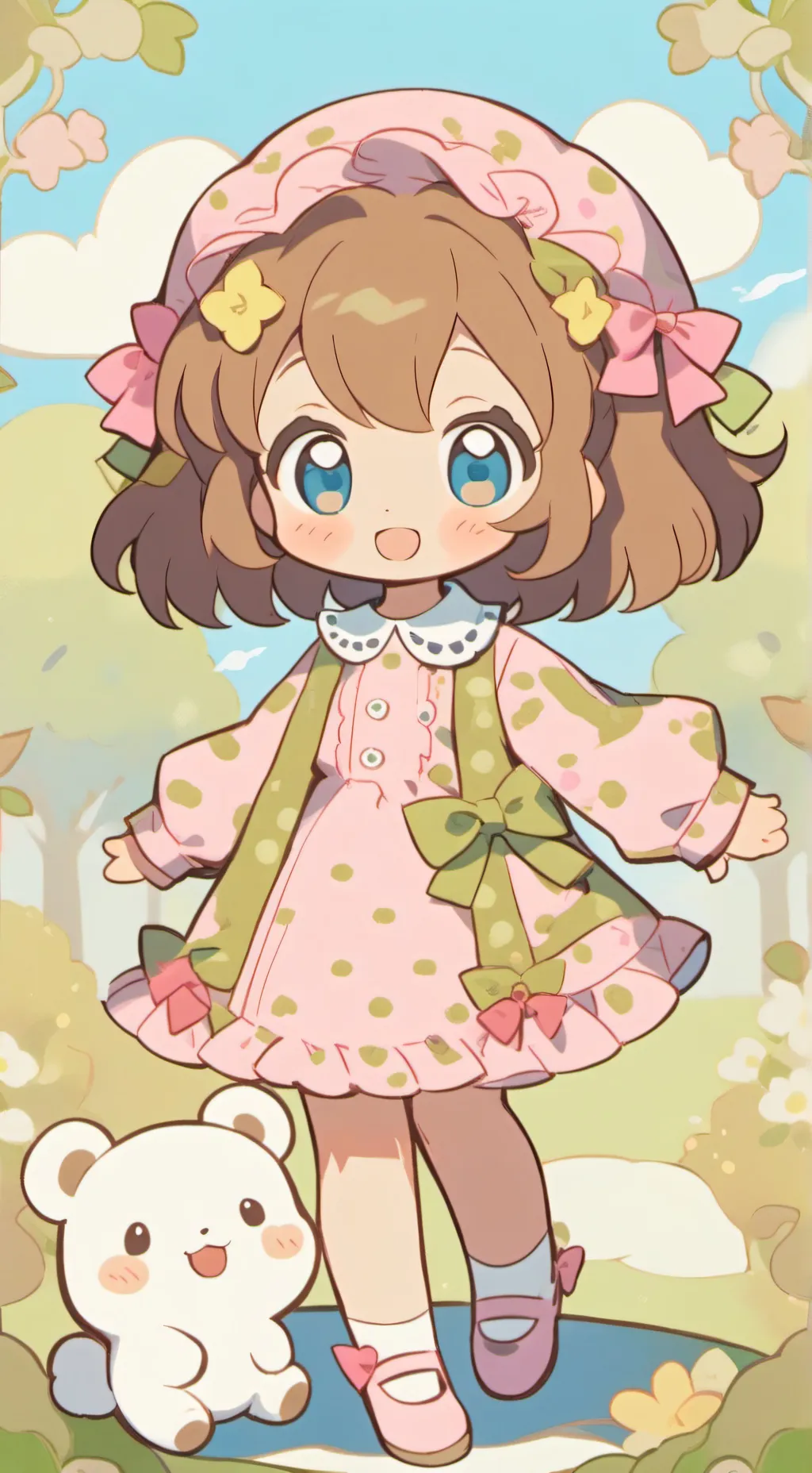 ai character: Саша background