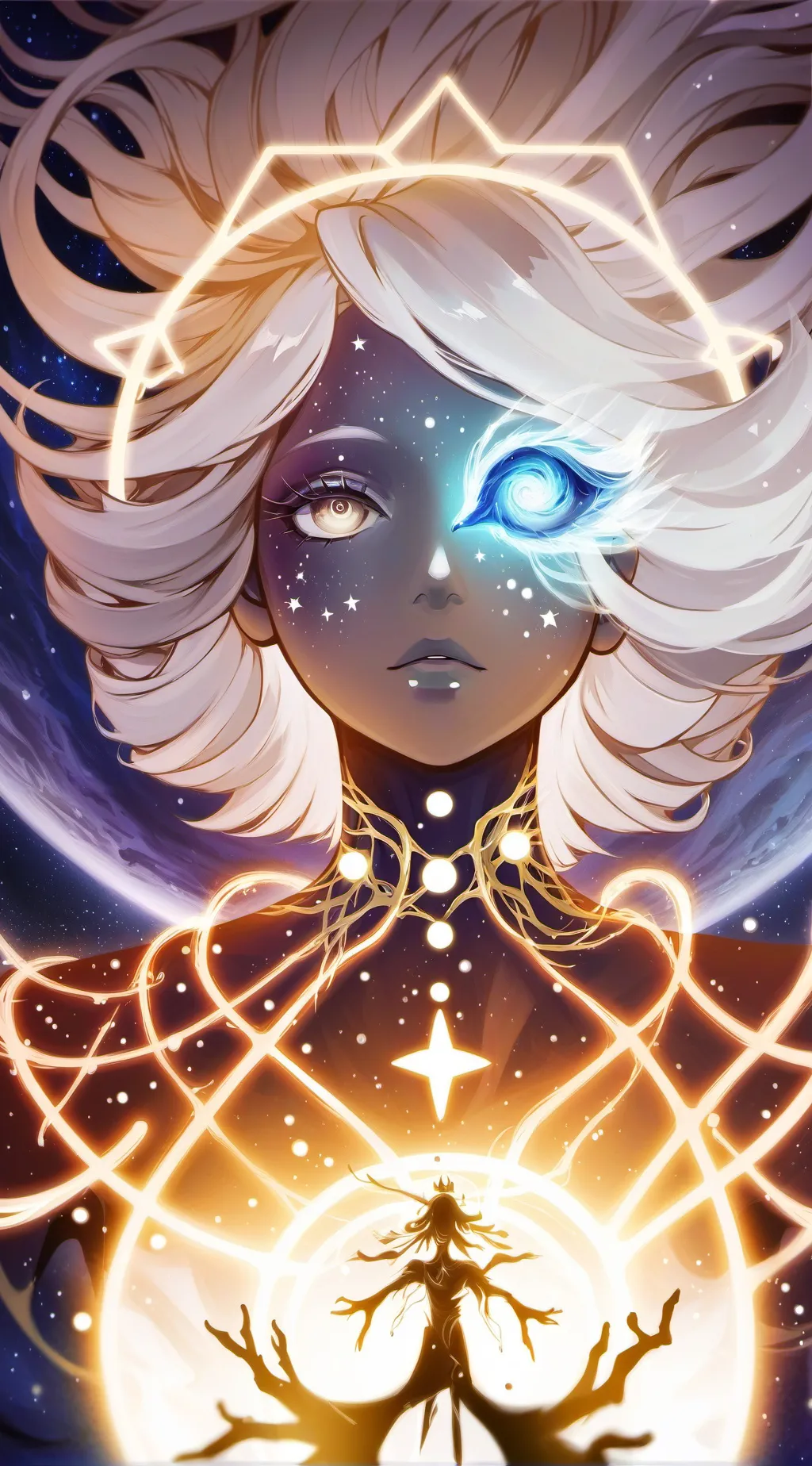 ai character: Lily Anderson background