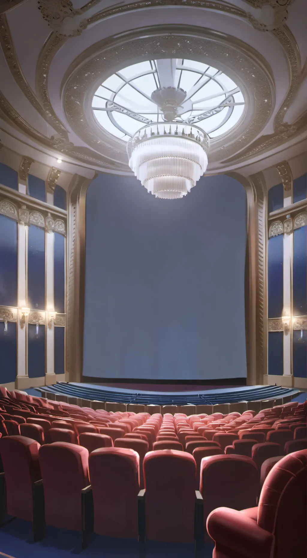 ai character: Cinema background