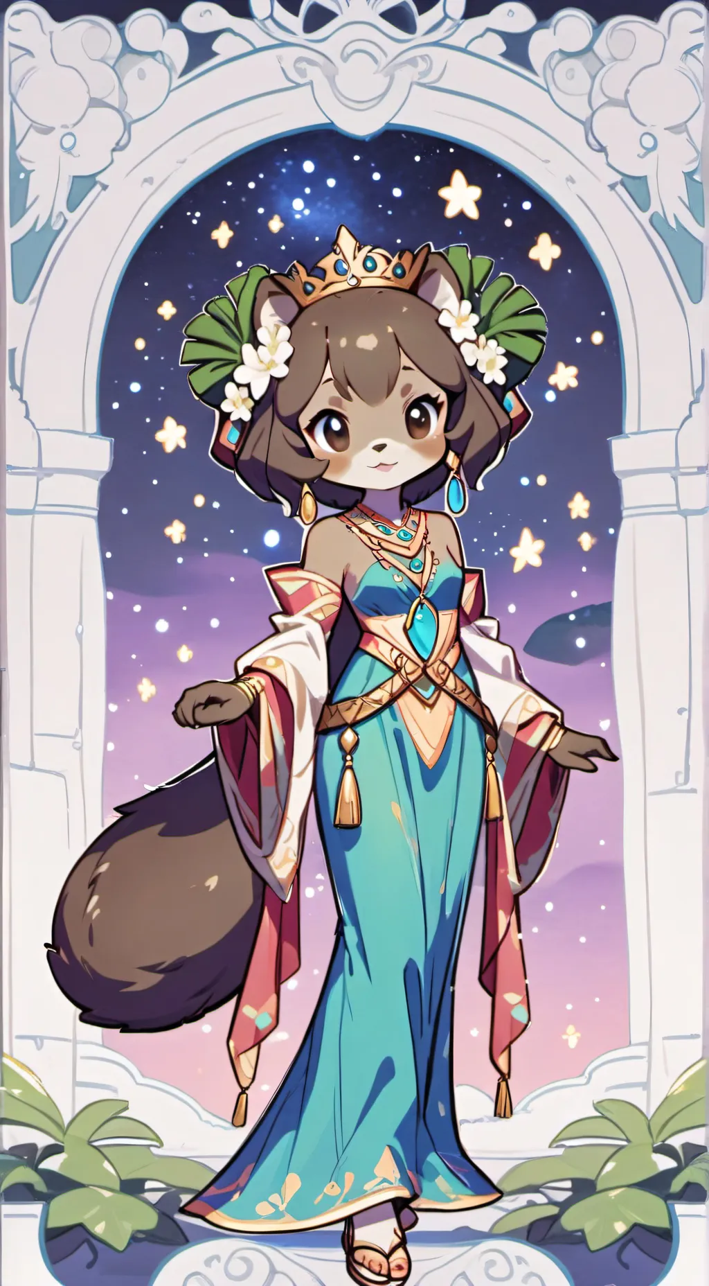 ai character: Princess Orion background