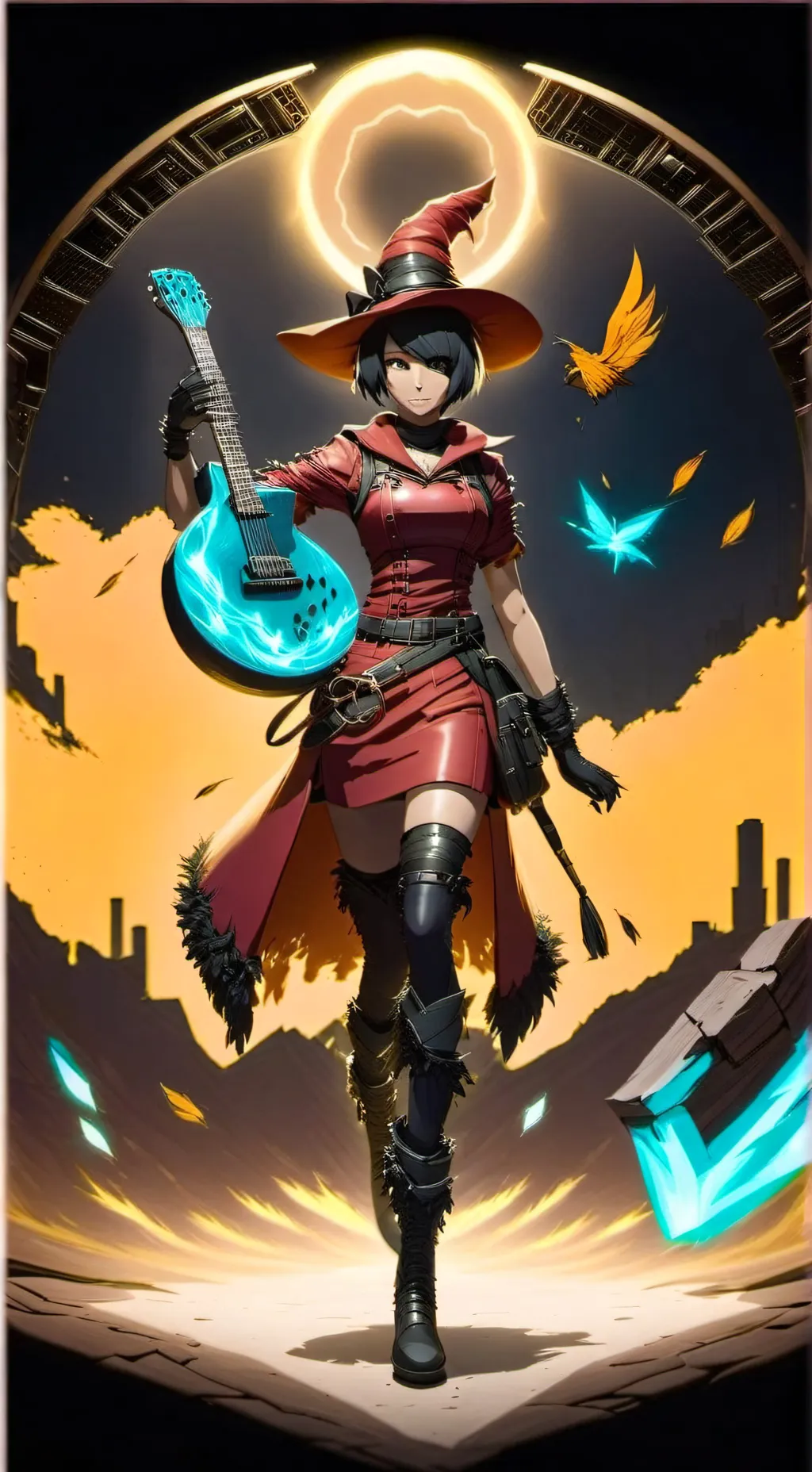 ai character: Witchaxe background