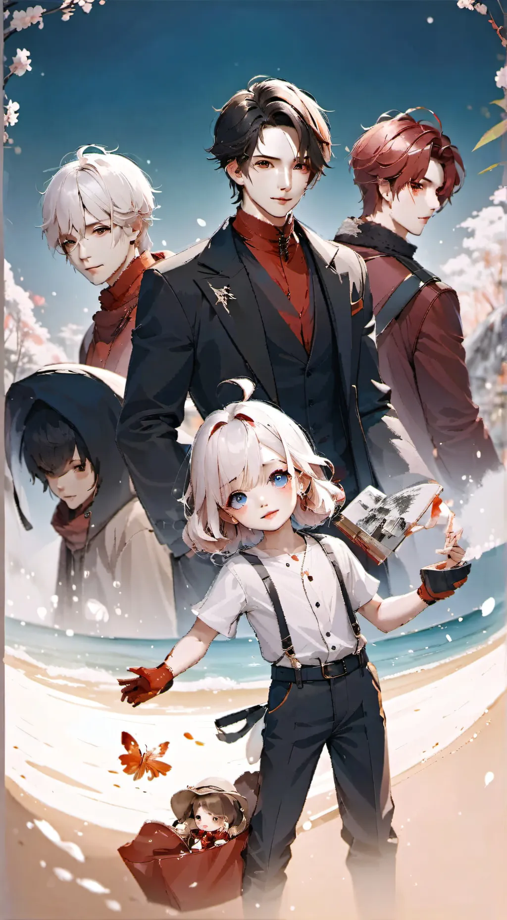 ai character: 4 brothers background