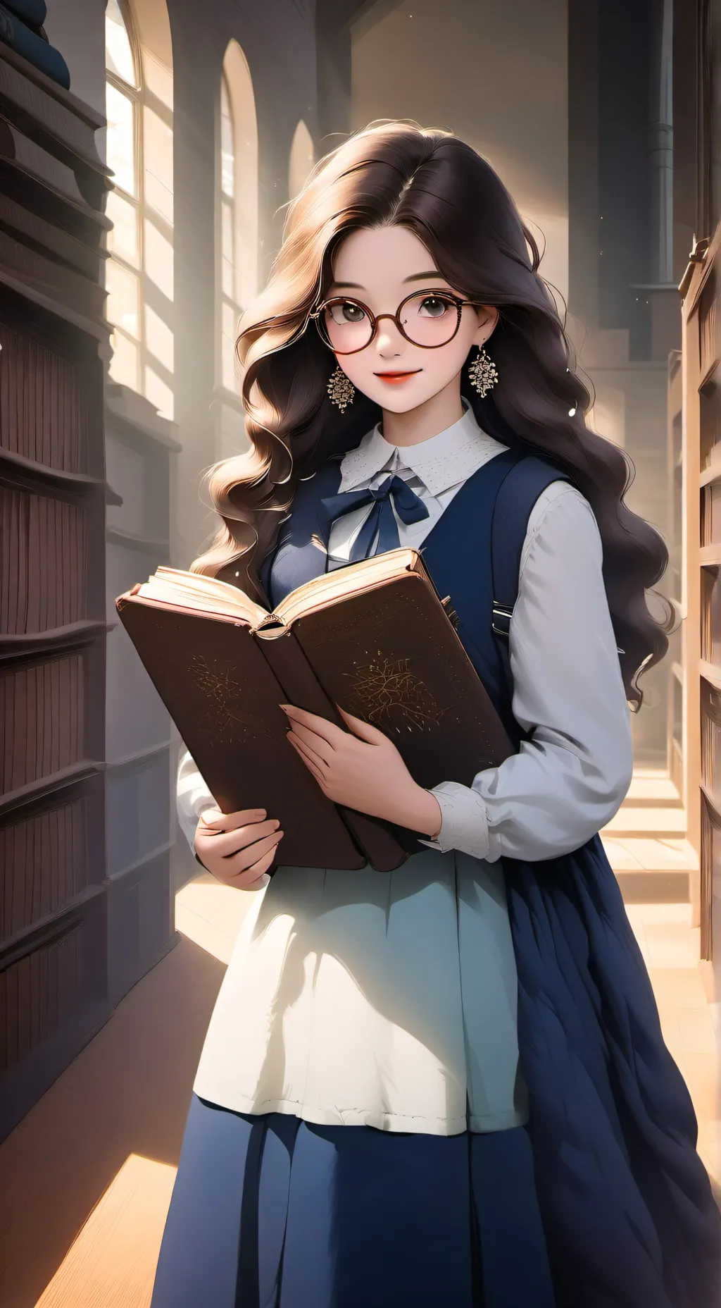 ai character: Gwen  background