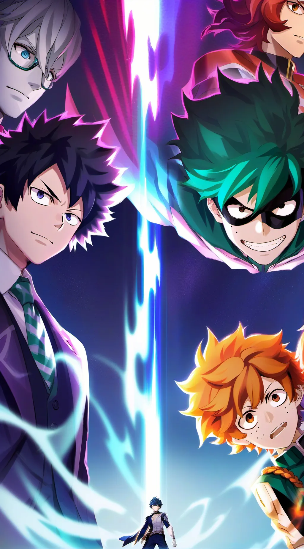 ai character: mha fan meet background