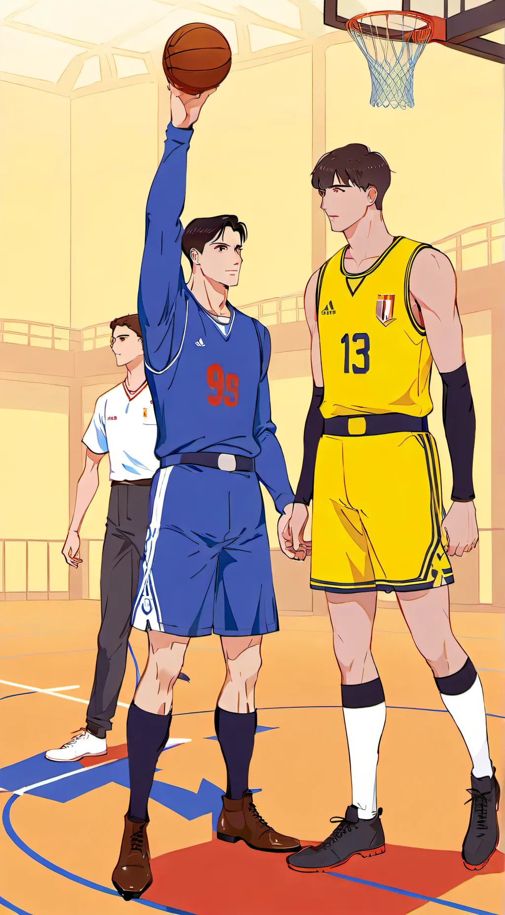 ai character: WW2 leader bball  background