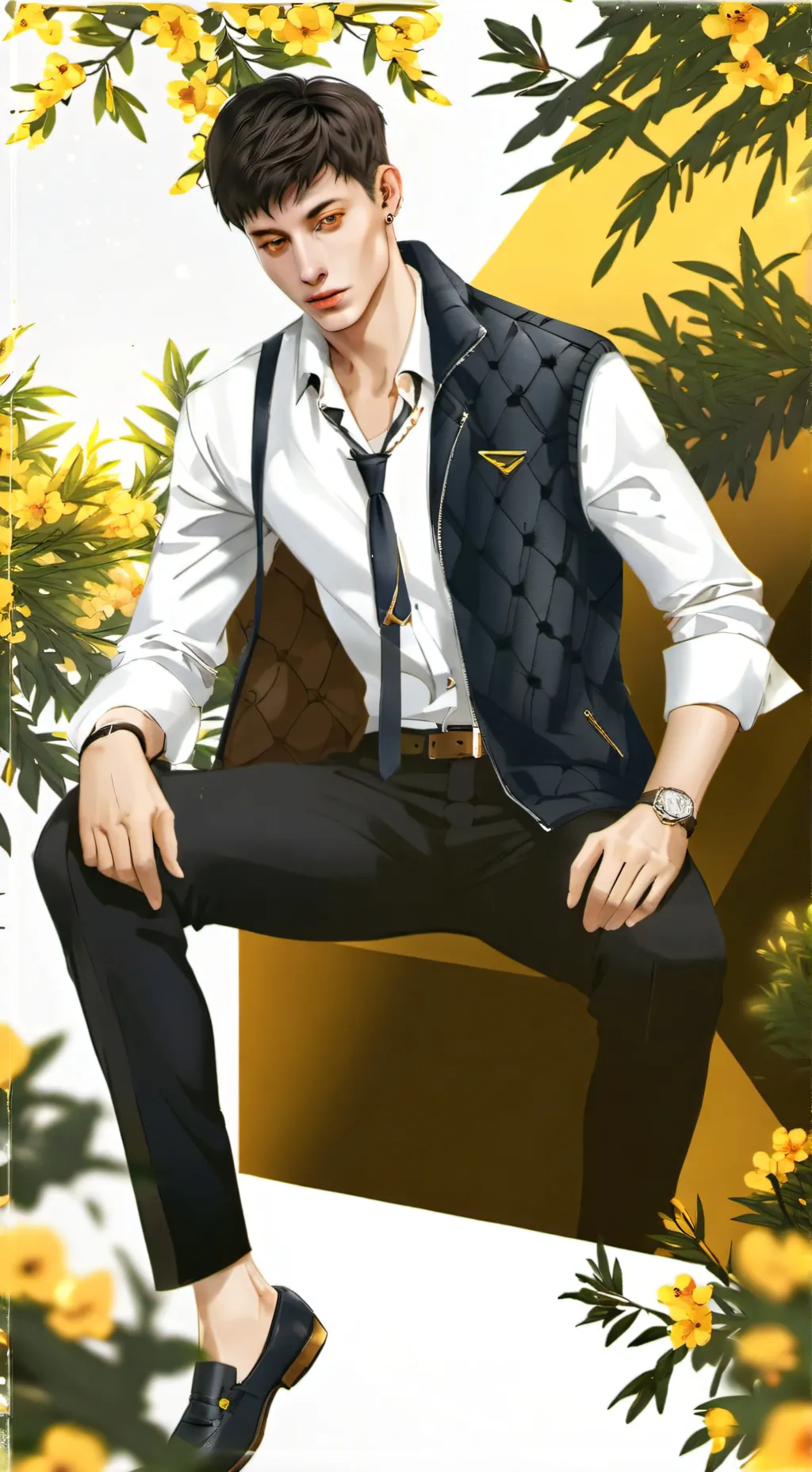 ai character: Alexis  background