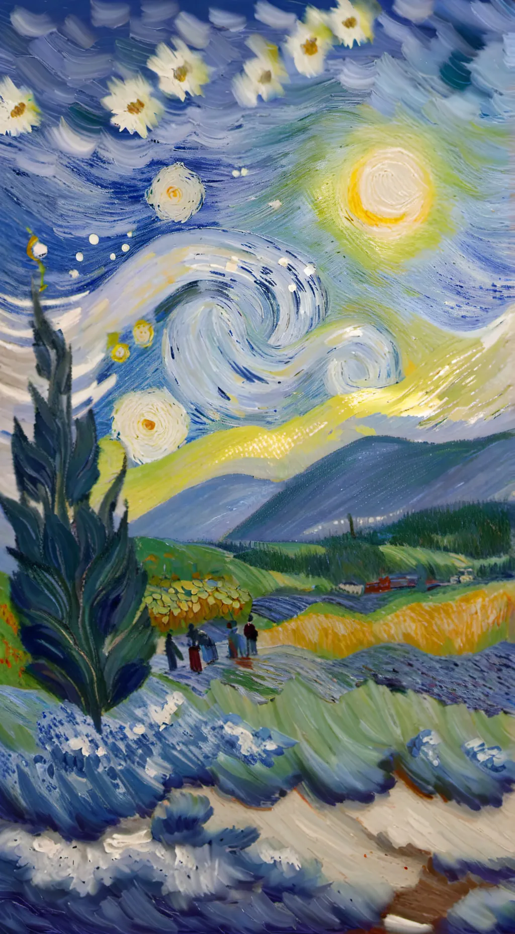 ai character: testing arena background