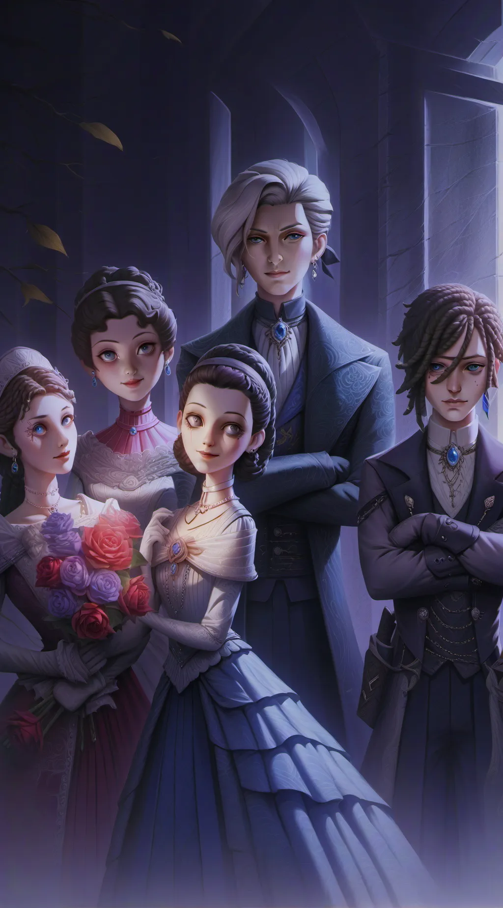 ai character: .alen background