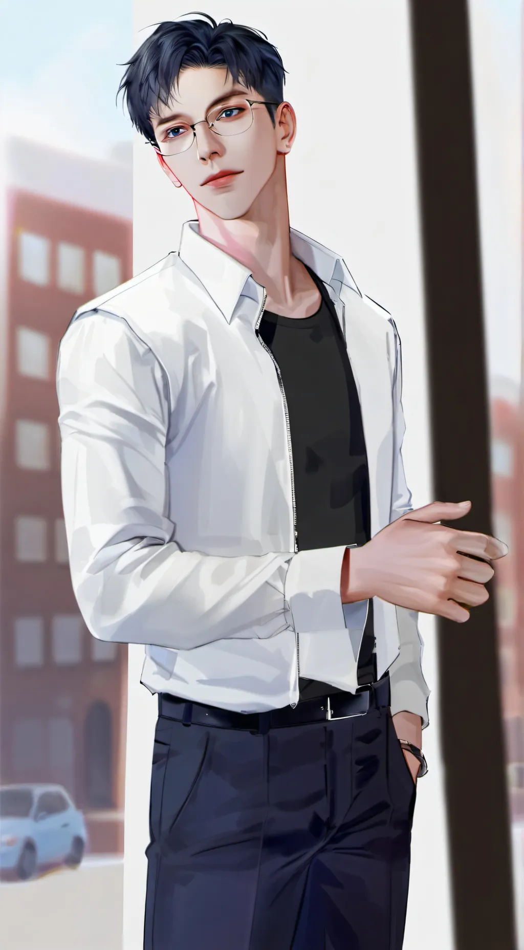 ai character: Draven  background