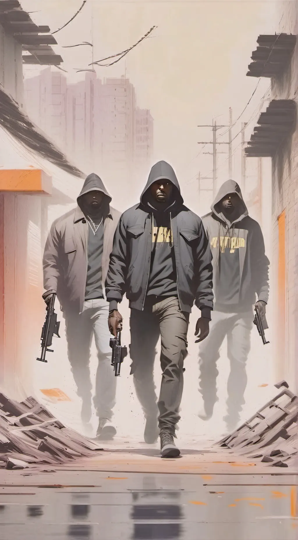 ai character: Hood background