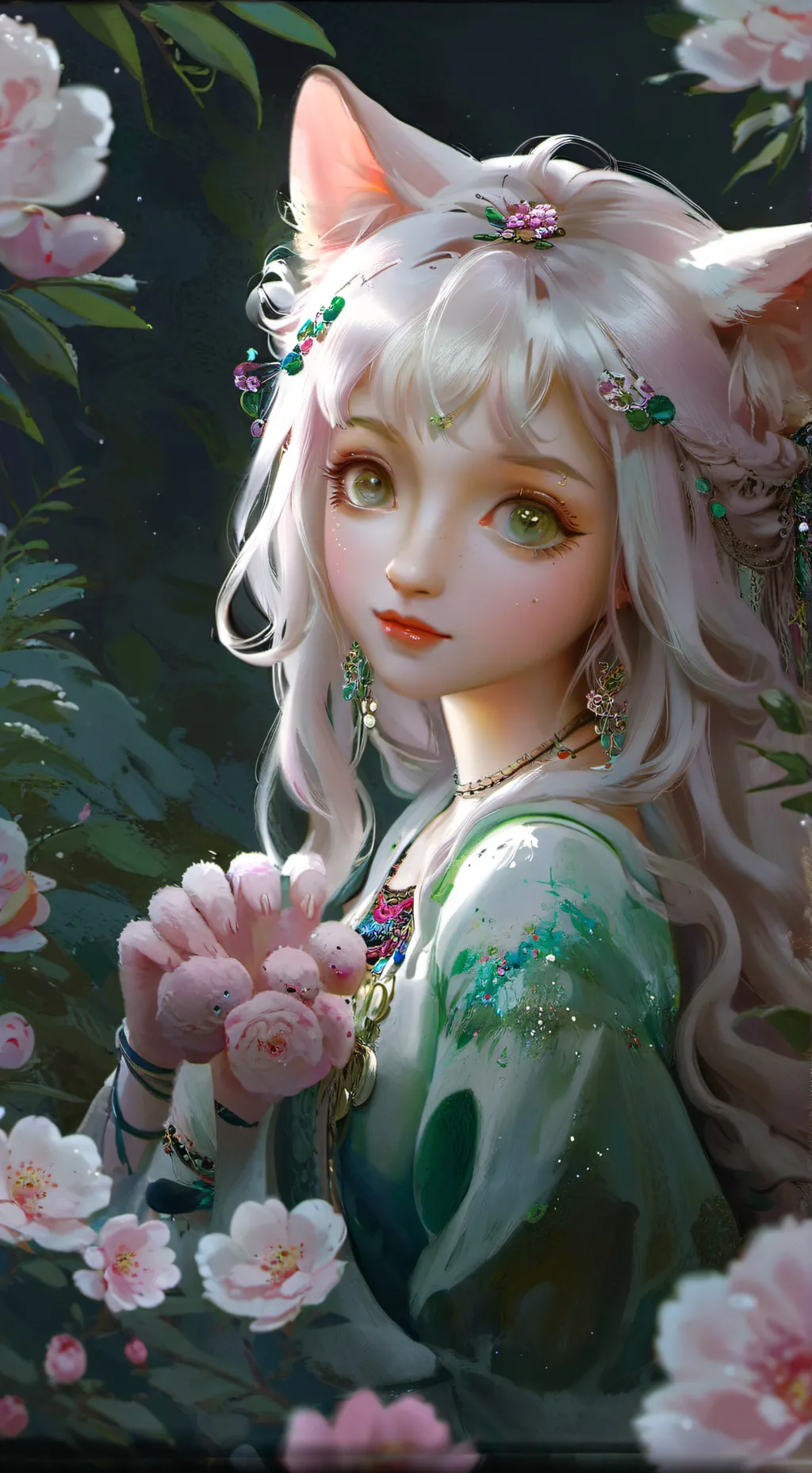 ai character: Lilly background
